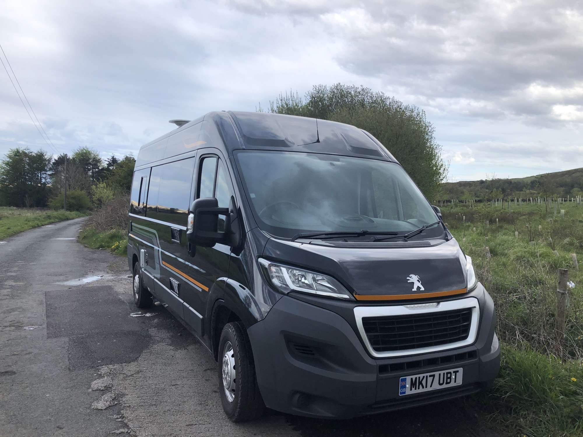 A Citroen Campervan called Citroen and for hire in Rochdale, Lancashire